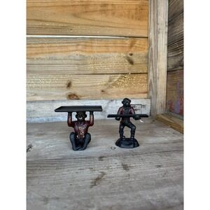 Bombay Company Monkey Bellhop Butler‎ Pen & Card Holder - cast iron and heavy